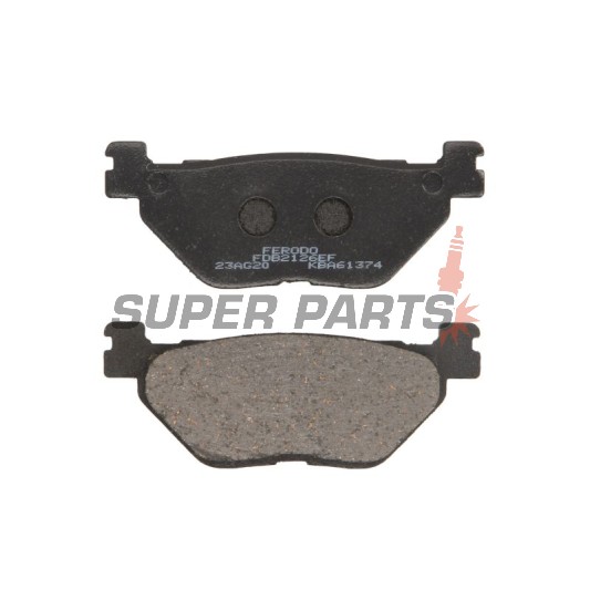 Накладки -FERODO- FDB2126EF, Yamaha FJR 1300 2001-2002, XP T-Max 500 / 530 2001-2015