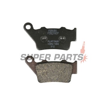 Накладки -FERODO- FDB2005P, Aprilia ETV Caponord / Pegaso, BMW C / C1 / F / S, Ducati Monster / Scrambler, Gas Gas EC / MC, Honda CB / NX / SLR, Husaberg FE / FC, Husqvarna CR / SM / TC / TE / WR, KTM Duke / EXC / LC4 / SX / Super Duke, Triumph Street Tri