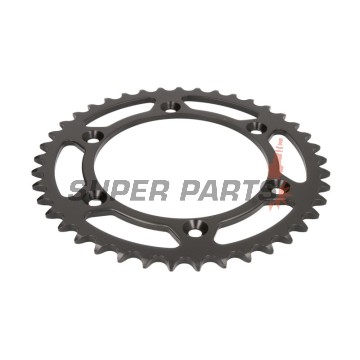 Заден пиньон -JT- JTR808,41, 41 зъба, стоманен, Kawasaki KLX 400 2003, Suzuki DR 350 1990-1999, DR-Z 250 2001-2007, DR-Z 400 2000-2017, RM 100 1979-1982, RM 125 1983-2012, RM 250 1989-2007, 2009-2012, RM-X 250 1989-2001, RM-X 450 2010-2019