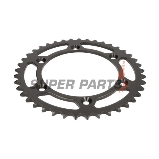 Заден пиньон -JT- JTR808,41, 41 зъба, стоманен, Kawasaki KLX 400 2003, Suzuki DR 350 1990-1999, DR-Z 250 2001-2007, DR-Z 400 2000-2017, RM 100 1979-1982, RM 125 1983-2012, RM 250 1989-2007, 2009-2012, RM-X 250 1989-2001, RM-X 450 2010-2019