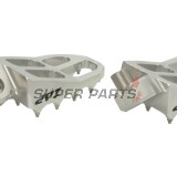 Степенки -ZAP TECHNIX- сребристи, KTM SX / SX-F / EXC / EXC-F / Freeride / Enduro 690 / SMC 690, Husqvarna TC / FC / TE / FE / Enduro 701 / Supermoto 701, Yamaha YZ / YZ-F 65-701 1996-