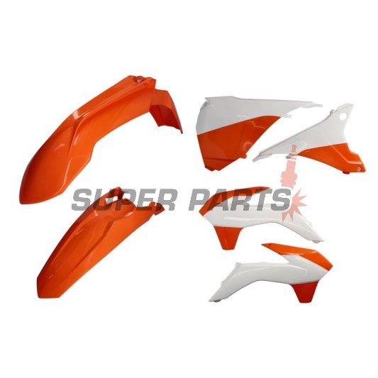Пластмаси комплект -POLISPORT- KTM EXC, EXC-F 125-500 2014-2016