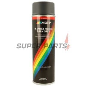Грунд спрей -MOTIP- епоксиден, сив, 500ml