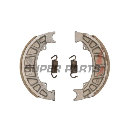 Накладки (челюст) -FERODO- FSB938A, 110x25mm, Gilera Runner 50, Piaggio Vespa ET2 / ET4 / Free / Hexagon / NRG / Sfera / Skipper / TPH / Typhoon / Velofax / XR / Zip 50 / 125 / 150 1994-2008