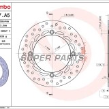 Спирачен диск -BREMBO- 68B407A5, Honda CB450S / CB350SG, NX650 Dominator, XL600V / XL650V / XL700V Transalp, XR650L