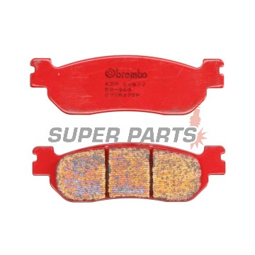 Накладки -BREMBO- 07YA37SP, Yamaha TW125, YP250 Majesty, YZF-R1, YZF-R6 (1999-2003)