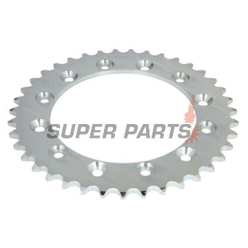 Заден пиньон -JT- JTR245/2,39, 39 зъба, стоманен, Gilera RC 600 1989-1992, Honda CB 250 1982-1984, 1996-2001, NSR 250 1986-1987, NX 250 1988-1990, VTR 250 1998, 2009-2012, VTZ 250 1988, XL 350 1984-1987, XL 500 1979-1981, XL 600 1983-1987