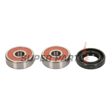 Колесен лагер комплект -TOURMAX- Yamaha CS (Jog) 50 2002-2015, Yamaha CW 50 1990-2016, Yamaha EW (Slider) 50 2000-2015, Yamaha FS1 50 1978-1979, Yamaha NS (Aerox) 50 2013-2016, Yamaha YE (Zest) 50 1992-1995