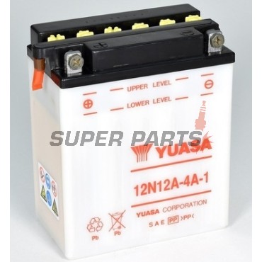 Акумулатор -YUASA- 12N12A-4A-1, 13Ah 12V