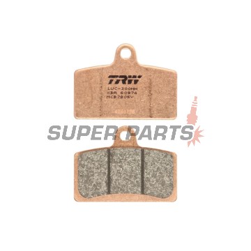 Накладки -TRW- MCB780SV, Aprilia RS4 50, Derbi GPR 125 Nuda, Rieju Tango 125/125 Pro