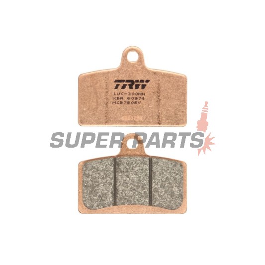 Накладки -TRW- MCB780SV, Aprilia RS4 50, Derbi GPR 125 Nuda, Rieju Tango 125/125 Pro