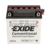 Акумулатор -EXIDE- YB9-B, 9Ah 12V