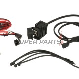 USB адаптер -4 RIDE- 12V, 2xUSB (3.1A) - универсален