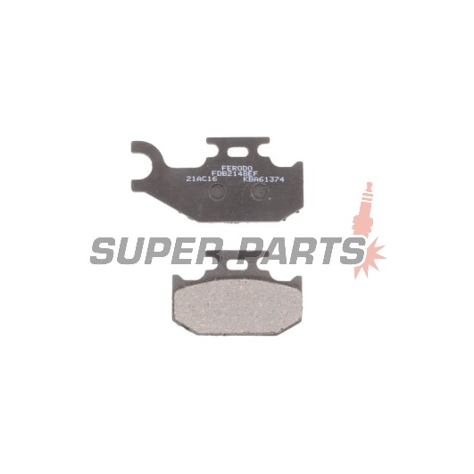 Накладки -FERODO- FDB2148EF, Benelli Caffenero 250, Suzuki UH Burgman 125 / 200, UX Sixteen 125 / 150 2006-2015