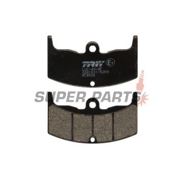 Накладки -TRW- MCB526, Honda CBX550F Supersport (1982-1984), MVX250F (1988), VT250F/500E (1982-1985), VTR250 Interceptor (1988)
