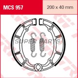Накладки (челюст) -TRW- MCS957, 200x40mm, Yamaha XJ650-750 Seca / XV535-1100 Virago-TR1 / XVS650 Drag Star Classic (1980-2007)
