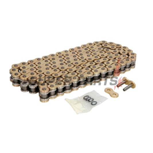 Верига -JT- JTC525Z3GS116RL, размер 525, 116 звена, двойно усилена, златна