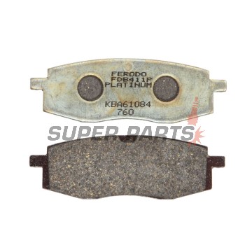 Накладки -FERODO- FDB411P, Yamaha TT 350 / 600, YZ 125 / 250 / 490 1985-1999