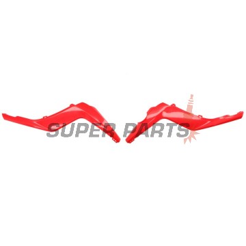 Предни странични пластмаси -POLISPORT- червени (горни), GAS GAS EC 125-300 2012-2017