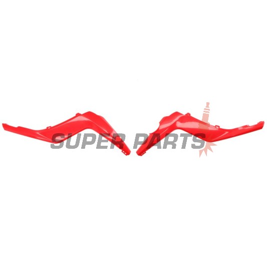 Предни странични пластмаси -POLISPORT- червени (горни), GAS GAS EC 125-300 2012-2017