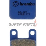 Накладки -BREMBO- 07BB12TT, CPI Supercross 50 (2003-2006), Derbi Aventura, Predator, Senda, Vamos 50 (1994-2002), Gas Gas Pampera 125 (1997-1999)