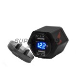 USB адаптер -4 RIDE- 12V, 2xUSB (2.1A), BMW, TRIUMPH (connector DIN ISO 4165)