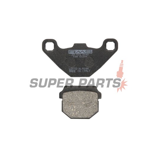 Накладки -RMS- 22 510 0040, Aprilia RS4 125 2011-2013, 2015, Aprilia RS4 50 2013, 2015, Benelli Zenzero 313 2012-2015, Derbi DXR 200/250 2004-2005, Hyosung SB 50 2006-2008, Hyosung SD 50 1999-2004, Keeway FLASH 2T 50 2006-2009