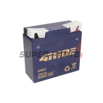 Акумулатор -4 RIDE- 51913 4RIDE GEL, 21Ah 12V