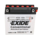 Акумулатор -EXIDE- 12N5.5-3B, 6Ah 12V