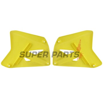 Предни странични пластмаси -POLISPORT- жълти, SUZUKI RM 125/250 2001-2008