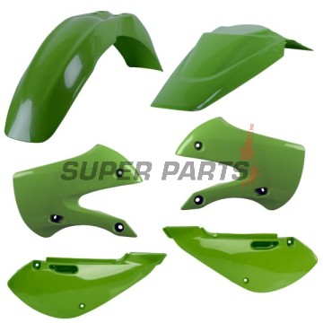 Пластмаси комплект -POLISPORT- KAWASAKI KX 65 2000-2021