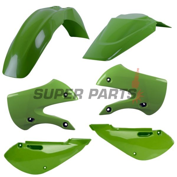 Пластмаси комплект -POLISPORT- KAWASAKI KX 65 2000-2021