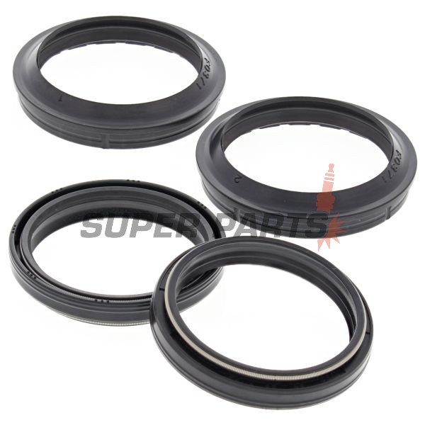 Семеринги и прахоуловители комплект предница -ALL BALLS- KTM EGS 250/300/380 1998-1999, EXC 250/300/380 1998-1999, SX 125 1999, SX 250/380 1998-1999, SX 620 1997-1999, SXC 620 1997