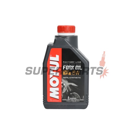 Масло за амортисьори -MOTUL- Factory Line, за предници/вилки, 5W, 1L
