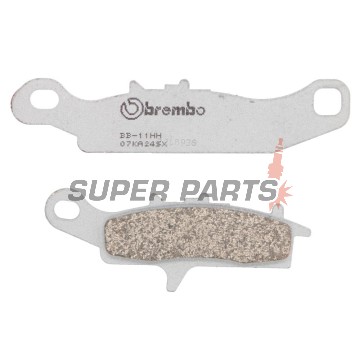 Накладки -BREMBO- 07KA24SX, Kawasaki KFX 450R, 700 (2004-2014), KVF 650 Brute Force, 700 Prairie (2002-2011), Suzuki LT-V 700 Twin Peaks (2004-2006)