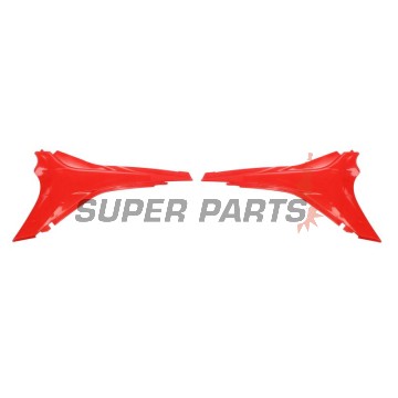 Капак/пластмаса въздушен филтър -POLISPORT- червен, HONDA CRF 250 2010-2013