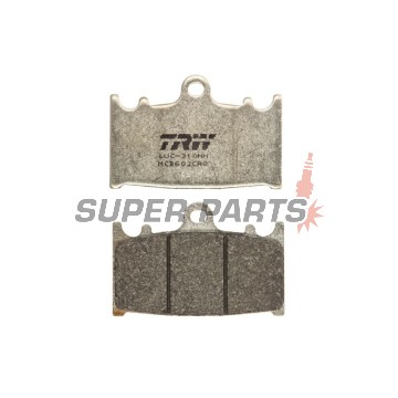Накладки -TRW- MCB602CRQ, Kawasaki GPZ, KLZ, VN, ZR, ZX, ZX-6R, ZX-9R, ZXR, ZZR 1989-2019; Suzuki GSF, GSR, GSX, GSX-R, RGV, SV 1988-2017
