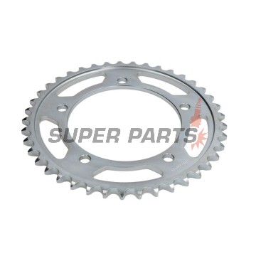 Заден пиньон -JT- JTR1800,41, 41 зъба, стоманен, Suzuki GSF 1200 2006, GSF 1250 2007-2016, GSX 1250 2010-2017, GSX 1300 2007-2013, 2017, GSX 1340 2008-2016, GSX-R 1000 2001-2008, SV 1000 2003-2007, Triumph Daytona 955 2001-2002