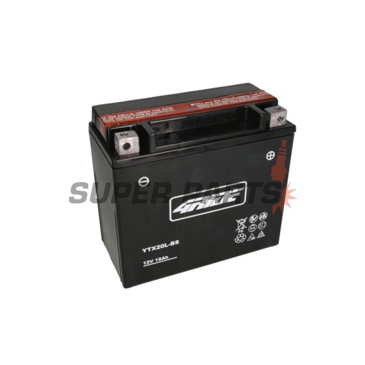 Акумулатор -4 RIDE- YTX20L-BS 4RIDE, 18.9Ah 12V