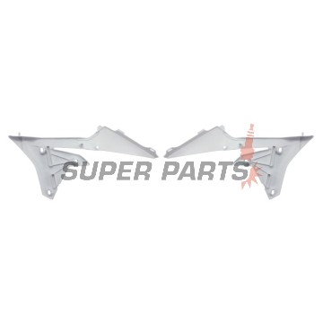 Предни странични пластмаси -POLISPORT- бели, YAMAHA WR, YZ 250/450 2014-2019