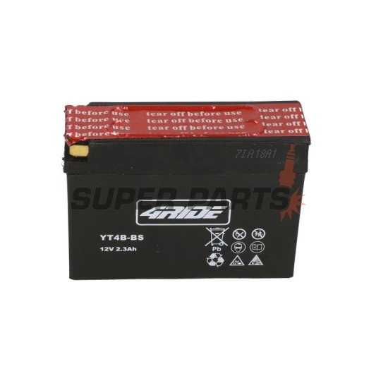 Акумулатор -4 RIDE- YT4B-BS 4RIDE, 2.3Ah 12V