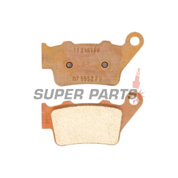 Накладки -BREMBO- 07BB0258, Alfer VR, Aprilia Pegaso/Shiver/Dorsoduro, ATK Enduro/Cross, BMW C1/F/G/S, Husaberg FC/FE/FS, Husqvarna CR/SM/TE/WR, KTM Adventure/Duke/EXC/LC4/SM/SX/Super Duke, Yamaha MT-03/TT/XT.