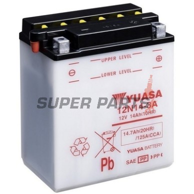 Акумулатор -YUASA- 12N14-3A, 15Ah 12V