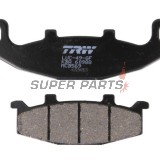 Накладки -TRW- MCB569, Hyosung GT250 Naked, Kawasaki Vulcan/Twister/Ninja/GPZ/GTR/KLE/Zephyr/ZZR/ZX 250-1100, Suzuki DR Big 800, GS500E, Bandit 400, GSX1100G, VX800 (1987-2007)