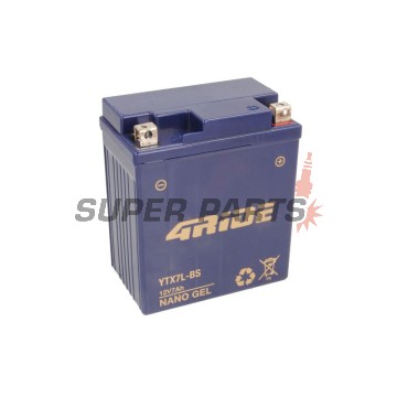 Акумулатор -4 RIDE- YTX7L-BS 4RIDE GEL, 7Ah 12V