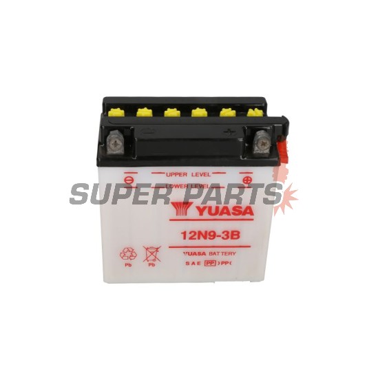 Акумулатор -YUASA- 12N9-3B, 10Ah 12V