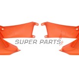 Предни странични пластмаси -POLISPORT- оранжеви, KTM SX 85 2006-2012
