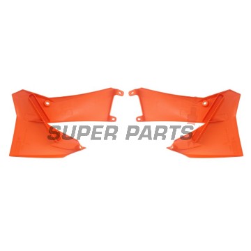 Предни странични пластмаси -POLISPORT- оранжеви, KTM SX 85 2006-2012