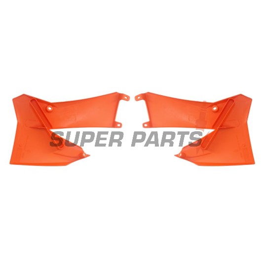 Предни странични пластмаси -POLISPORT- оранжеви, KTM SX 85 2006-2012