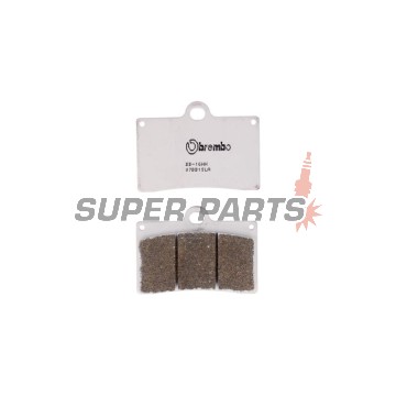 Накладки -BREMBO- 07BB15LA, Aprilia RS 250, Beta Euro, Jonathan, Cagiva Mito, Planet, Raptor, Ducati Monster, SS, 851, 888, 916, KTM Duke, SMC, SMR, Moto Guzzi California, V10, V11, MZ Skorpion, Sachs XTC, Yamaha SZR (1988-2007)